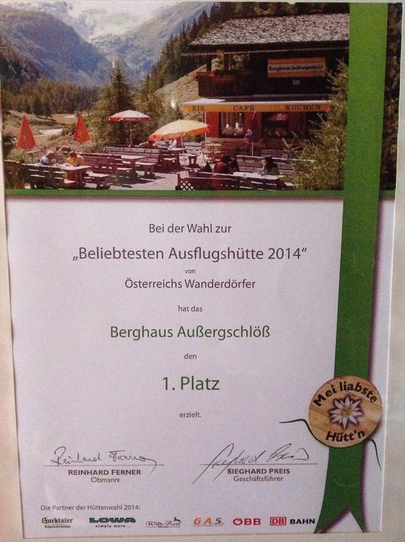 Berghaus Außergschlöß Matrei in Osttirol Exterior foto